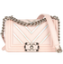 Iridescent Chevron Boy Bag, front view